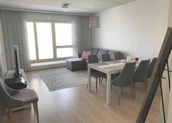 公寓 Uusi Tilava Kaksio Jyvaeskylaen Ydinkeskustassa 53 M2 Jyväskylä